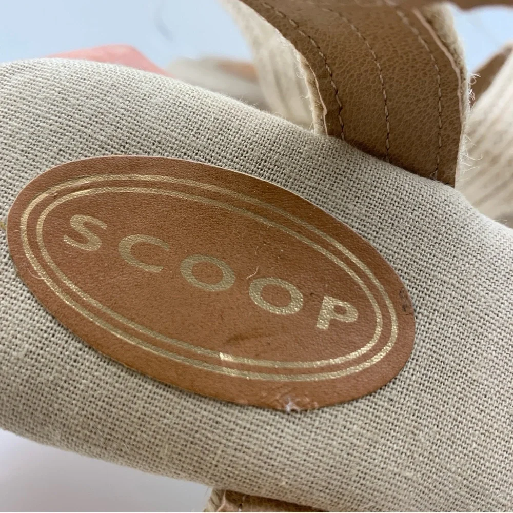 Scoop NYC Women's Jute Wrapped Wedge Sandals Size 10 NWOT - Picture 14 of 14